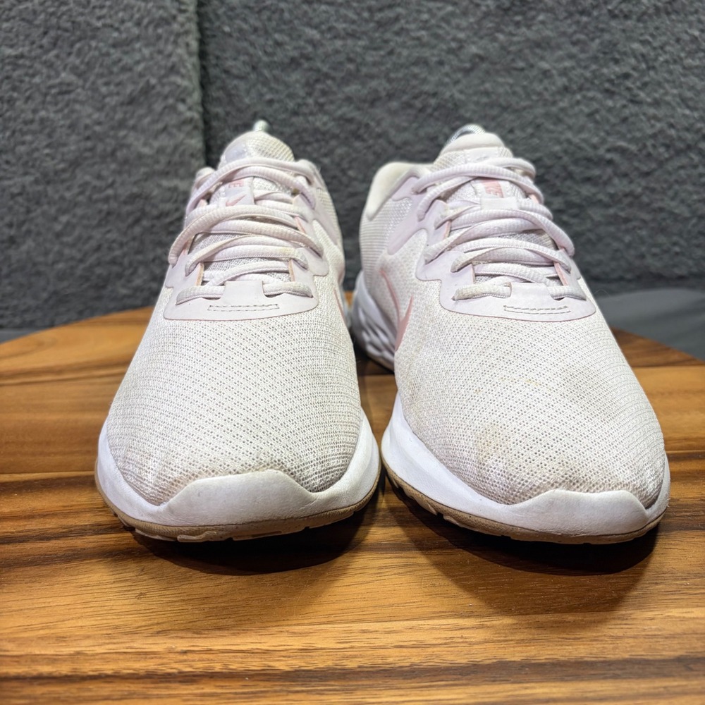 Nike Revolution 6 Next Nature Womens 10 Pink White Running Shoes DC3729-500 - Picture 4 of 12